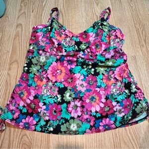 Azul‎ floral tankini swim top 24W